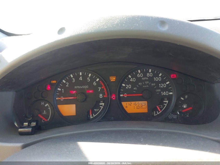 2008 Nissan Xterra S VIN: 5N1AN08W48C517483 Lot: 45508808