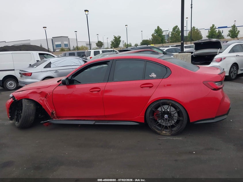 2023 BMW M3 Competition xDrive VIN: WBS43AY07PFN37144 Lot: 45508888