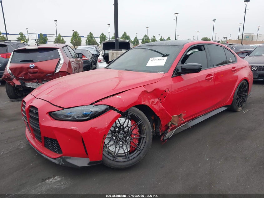 2023 BMW M3 Competition xDrive VIN: WBS43AY07PFN37144 Lot: 45508888