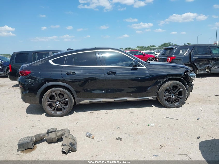 2023 BMW X6 xDrive40I VIN: 5UXCY6C07P9P87165 Lot: 45508905