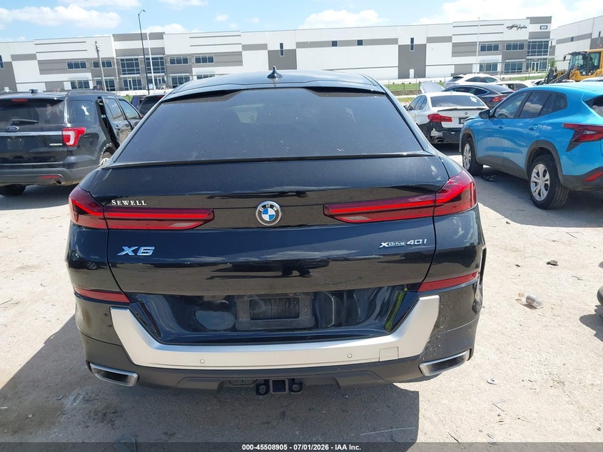 2023 BMW X6 xDrive40I VIN: 5UXCY6C07P9P87165 Lot: 45508905