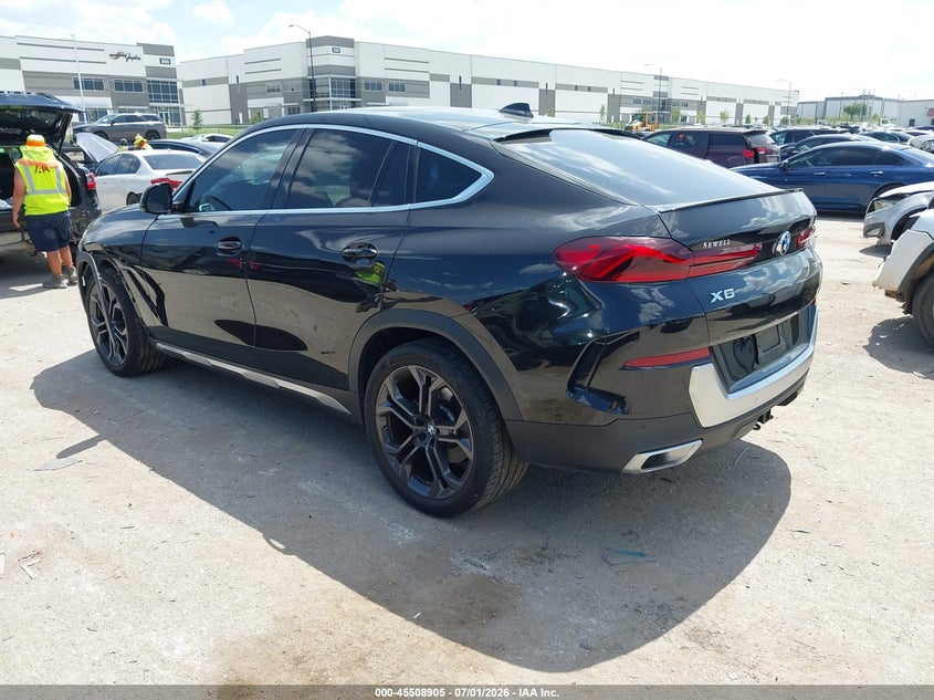 Vin: 5uxcy6c07p9p87165, lot: 46007121, bmw x6 xdrive40i 20233