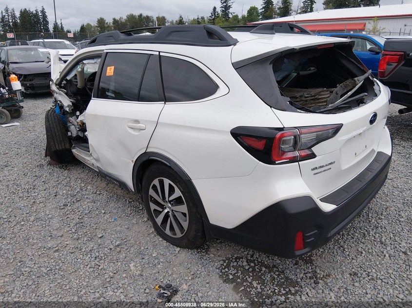 Vin: 4s4btacc8l3106609, lot: 46007154, subaru outback premium 20203