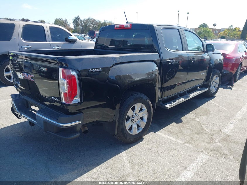 Vin: 1gtg6be32f1173727, lot: 46007156, gmc canyon 4wd sle 20154