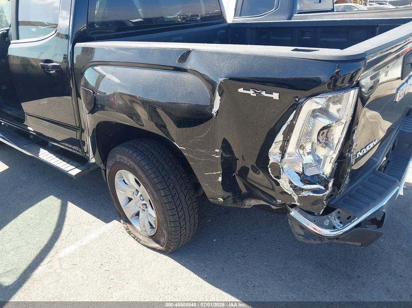 2015 GMC Canyon 4Wd Sle VIN: 1GTG6BE32F1173727 Lot: 45508940