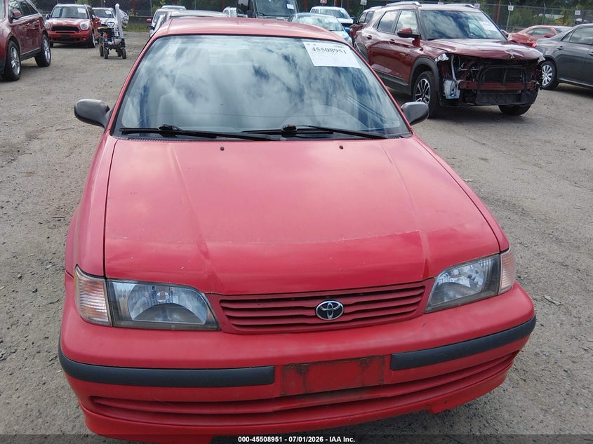 1998 Toyota Tercel Ce VIN: JT2AC52L6W0310803 Lot: 45508951