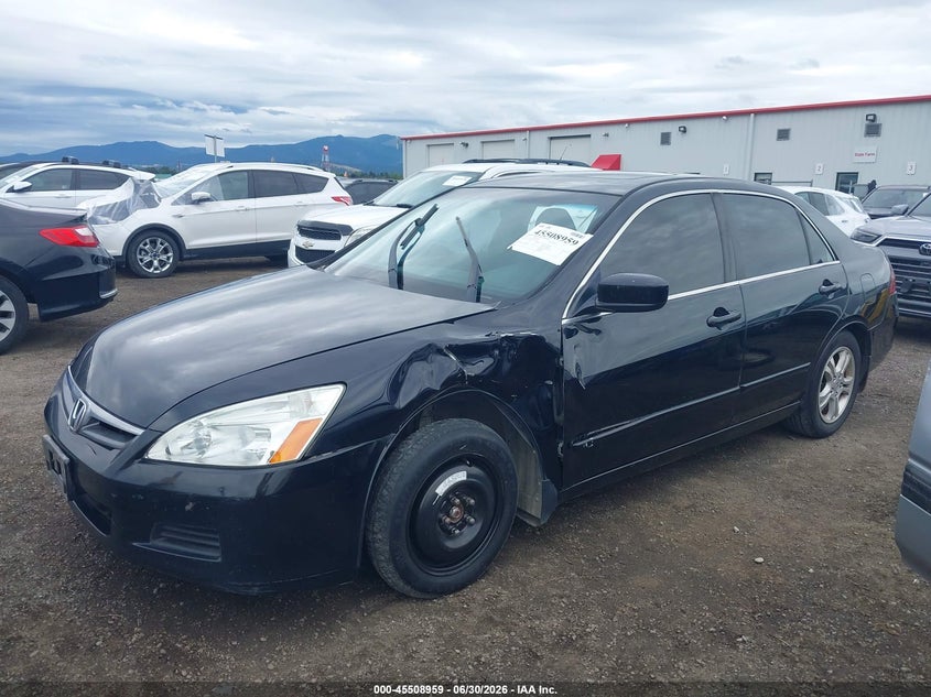 2007 Honda Accord 2.4 Ex, Left & Right Side, IAAI, VIN 1HGCM56827A193558 — photo 2