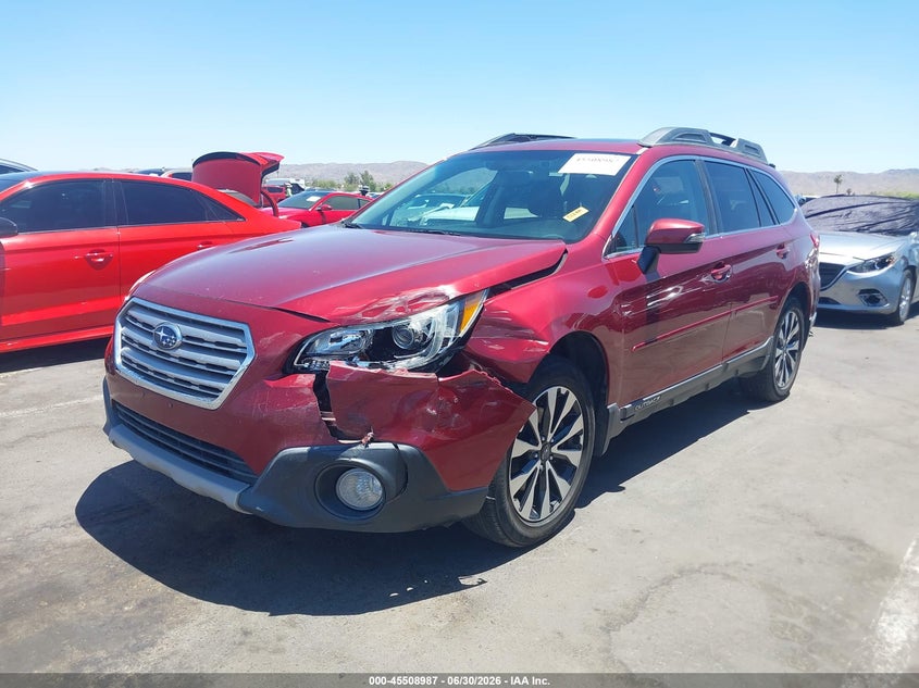 2016 SUBARU OUTBACK auction photo 2