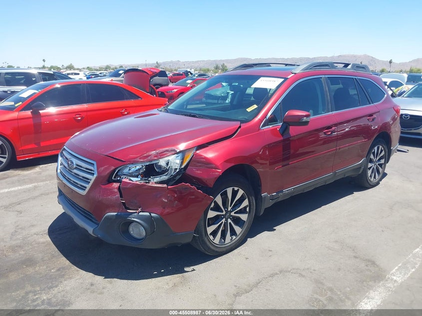 2016 SUBARU OUTBACK auction photo 6