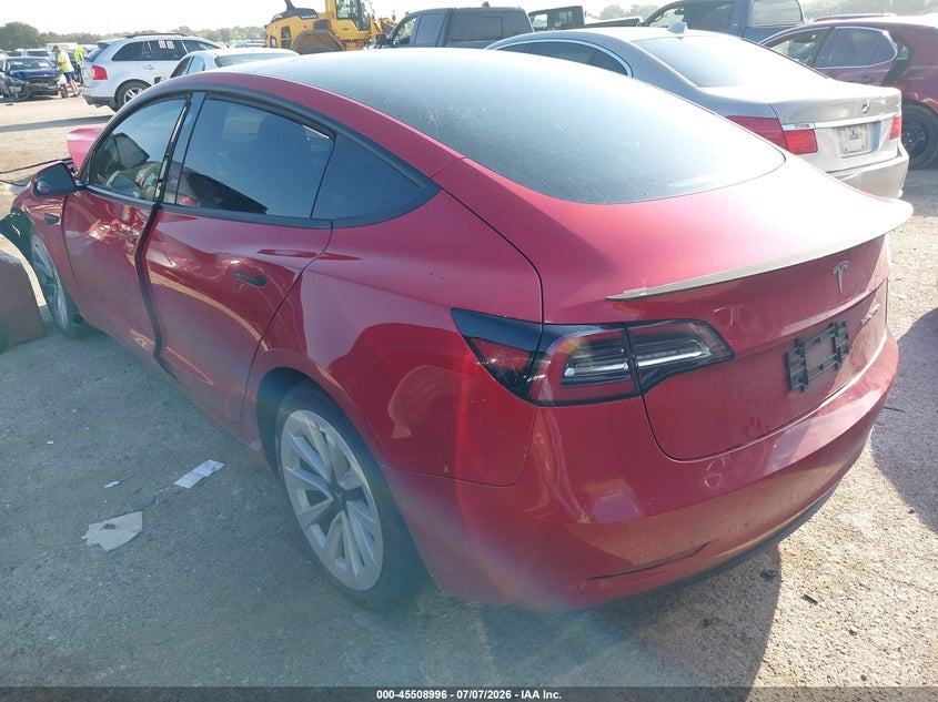 2021 TESLA MODEL 3 auction photo 3
