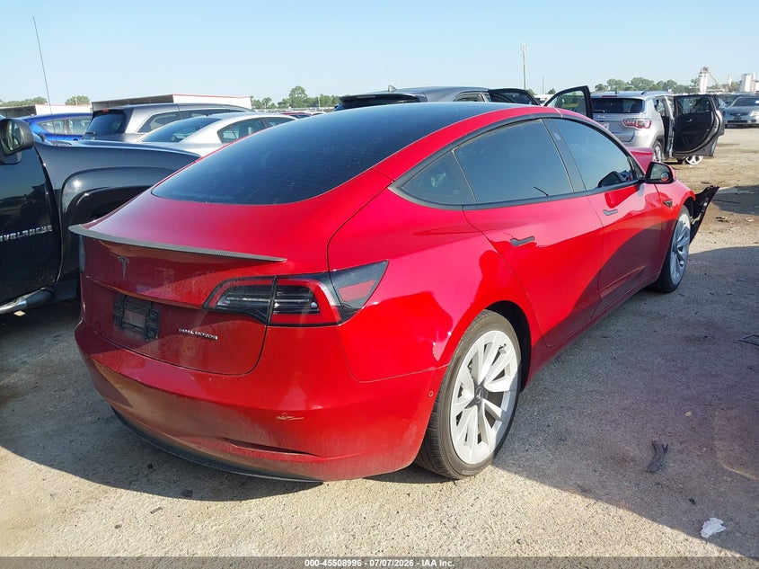 2021 TESLA MODEL 3 auction photo 4