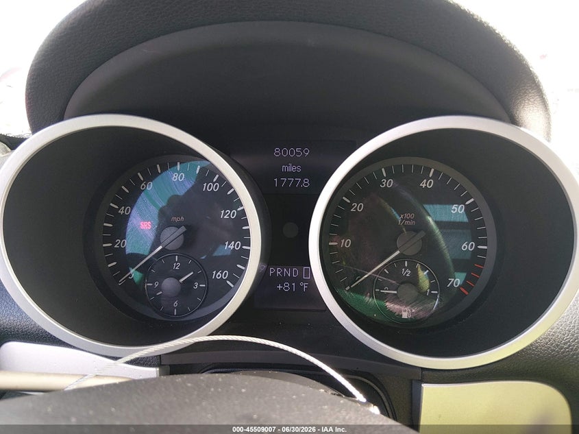 2007 Mercedes-Benz Slk 280 VIN: WDBWK54F37F134491 Lot: 45509007