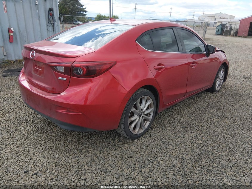 Vin: jm1bm1w3xe1149943, lot: 46007225, mazda mazda3 s grand touring 20144