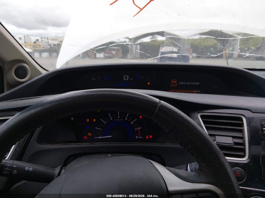 HONDA CIVIC 2013 VIN 19XFB2F83DE264985