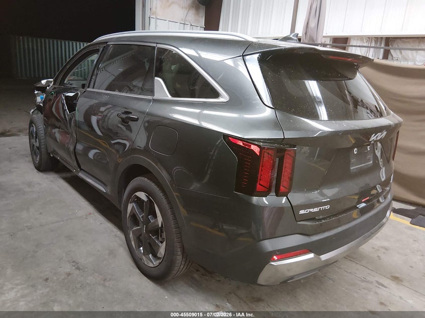 2025 KIA SORENTO HYBRID auction photo 3
