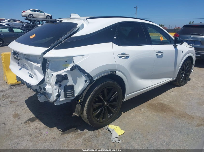 Vin: 2t2bcmea7rc016221, lot: 46007234, lexus rx 500h f sport performance 20244