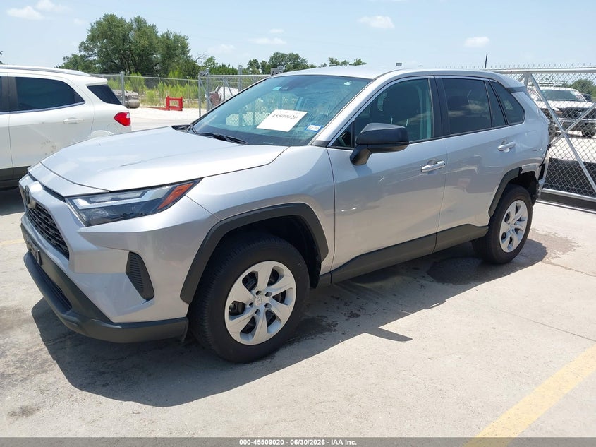 2025 Toyota RAV 4, Rear, IAAI, VIN 2T3H1RFV6SC324769 — photo 2