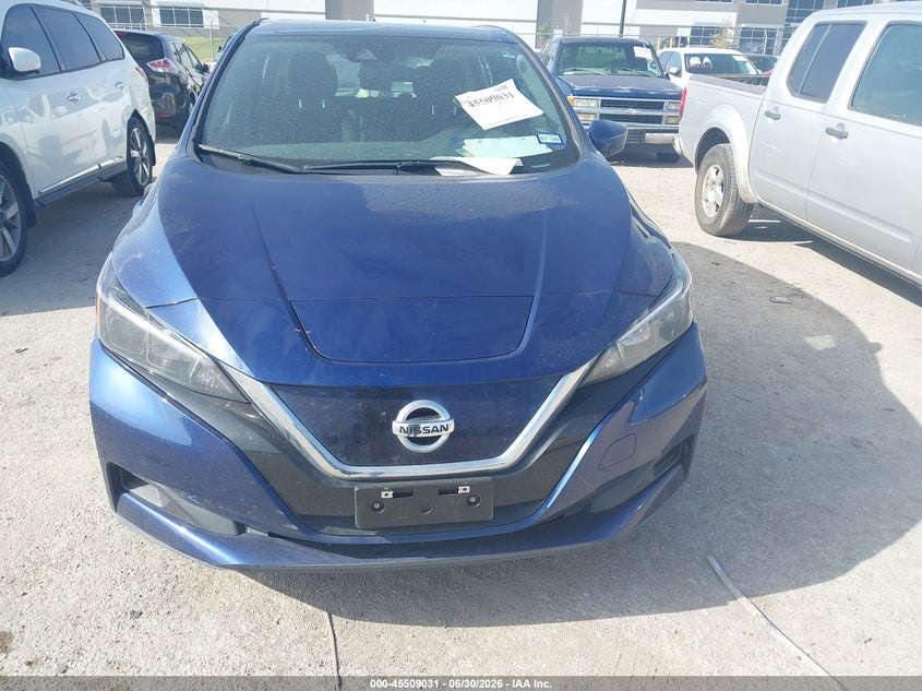 2021 Nissan Leaf S Plus 62 Kwh VIN: 1N4BZ1BV4MC556206 Lot: 45509031
