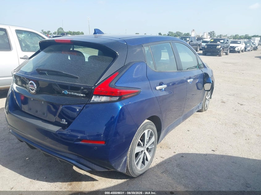 Vin: 1n4bz1bv4mc556206, lot: 46007247, nissan leaf s plus 62 kwh 20214