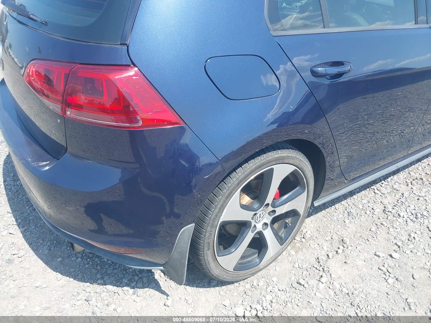 2015 Volkswagen Golf Gti 2.0T Autobahn 4-Door VIN: 3VW4T7AUXFM031617 Lot: 45509068