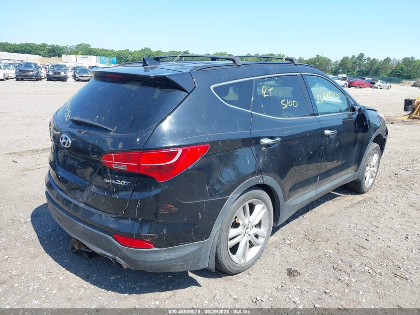 2013 HYUNDAI SANTA FE auction photo 4