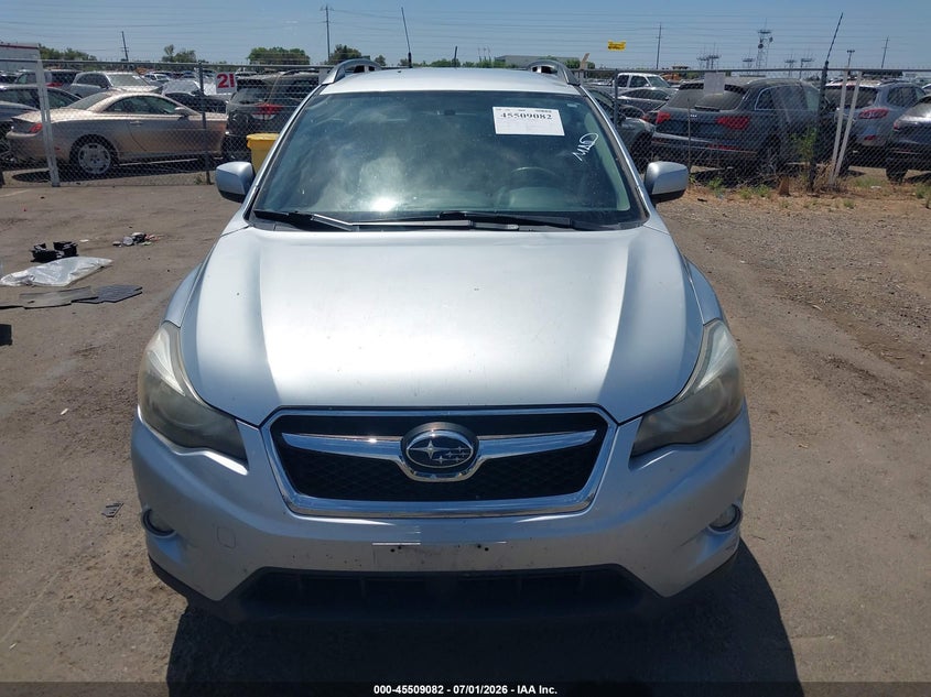 SUBARU XV CROSSTREK 2014 VIN JF2GPAGC1EH325377