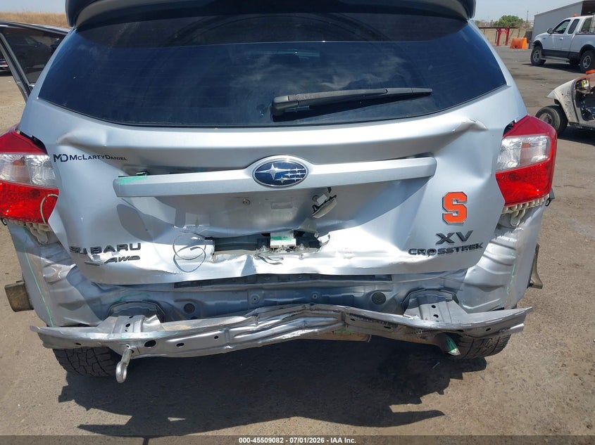 SUBARU XV CROSSTREK 2014 VIN JF2GPAGC1EH325377