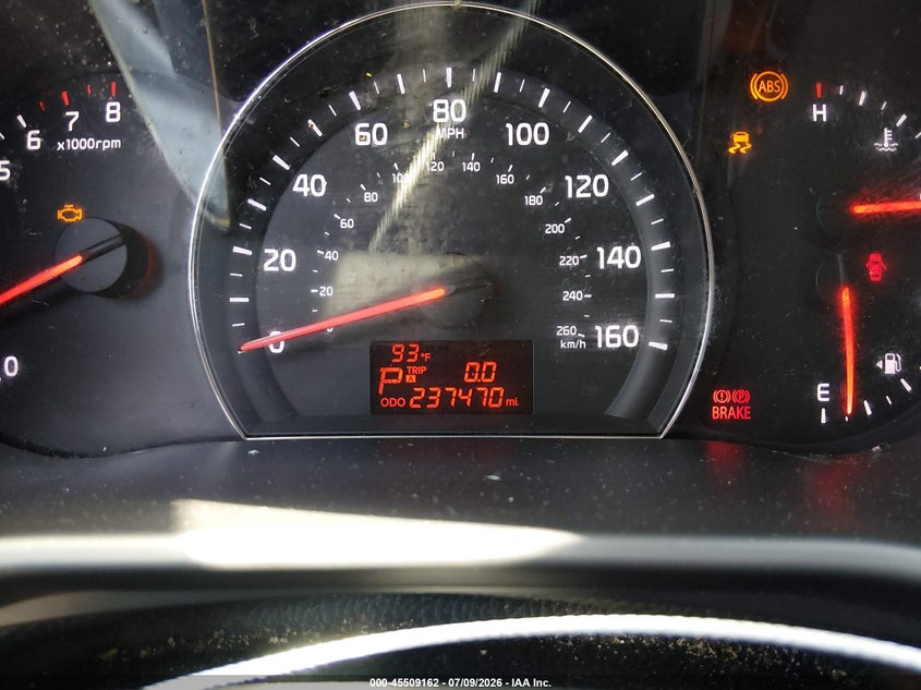 2014 KIA SORENTO auction photo 7