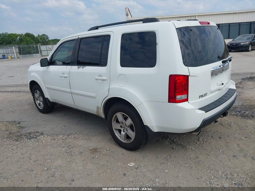 2011 Honda Pilot Ex-L VIN: 5FNYF3H58BB009973 Lot: 45509181