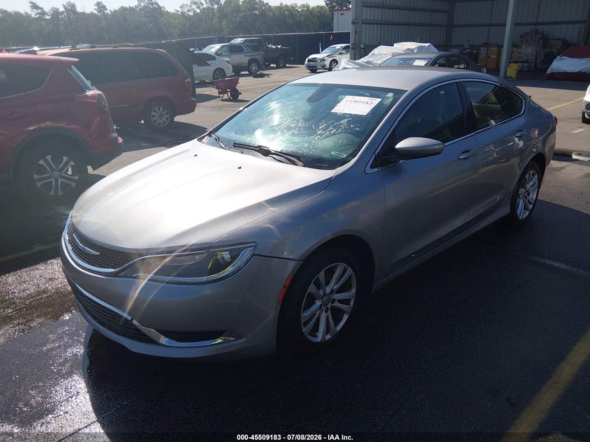Vin: 1c3cccabxfn666286, lot: 46007399, chrysler 200 limited 20152