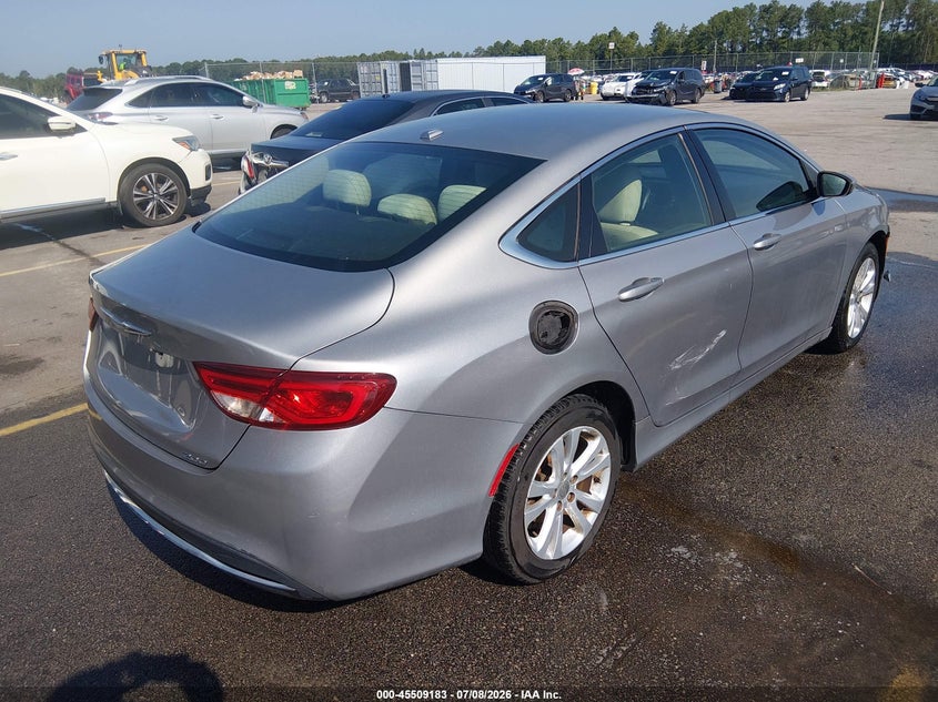 Vin: 1c3cccabxfn666286, lot: 46007399, chrysler 200 limited 20154