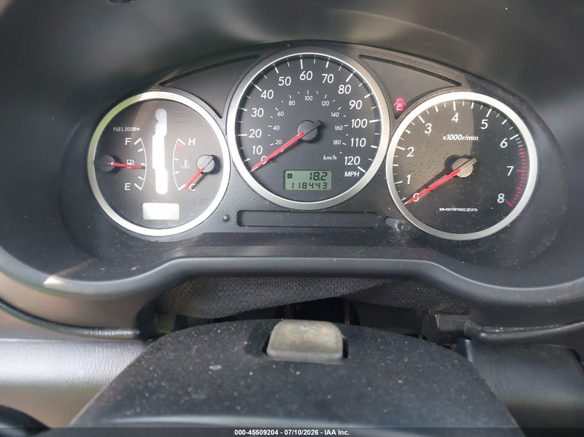 2006 SUBARU IMPREZA OUTBACK SPORT auction photo 7