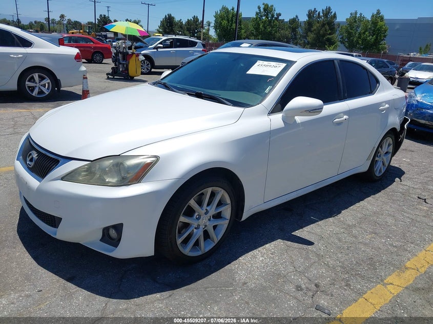 2012 Lexus Is 250 JTHBF5C2XC5169837 photo 1