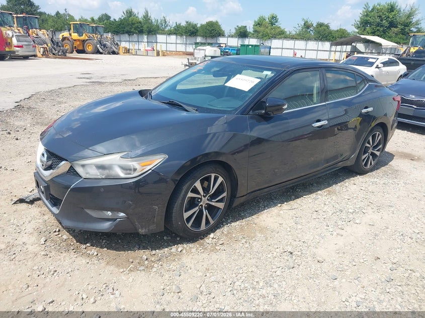 2017 Nissan Maxima, Normal Wear & Tear, IAAI, VIN 1N4AA6APXHC425323 — photo 2