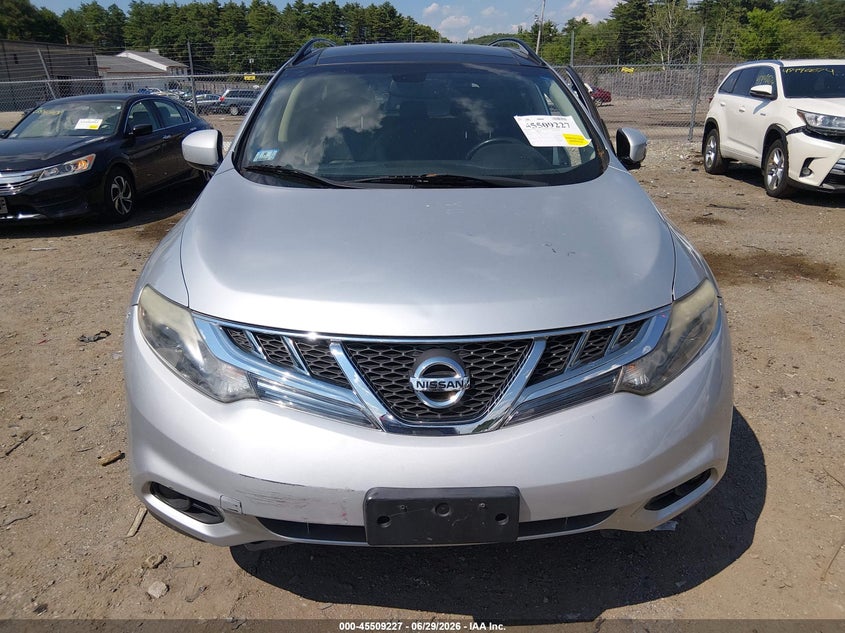 NISSAN MURANO 2013 VIN JN8AZ1MW2DW301715