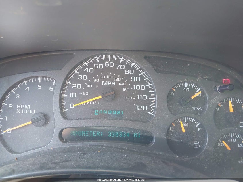 2003 CHEVROLET EXPRESS SPORT UTILITY VEHICLE 5.3L V-8 285HP