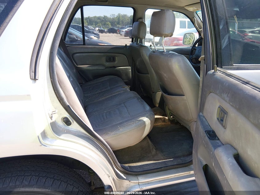 2002 TOYOTA 4RUNNER SPORT UTILITY VEHICLE 3.4L V-6 DOHC, 183HP