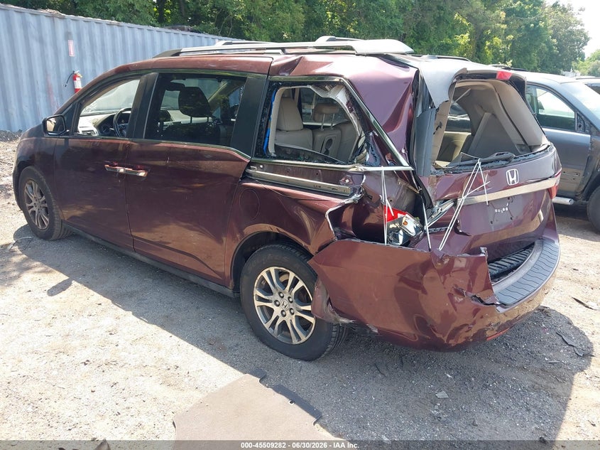 HONDA ODYSSEY 2013 VIN 5FNRL5H6XDB070374