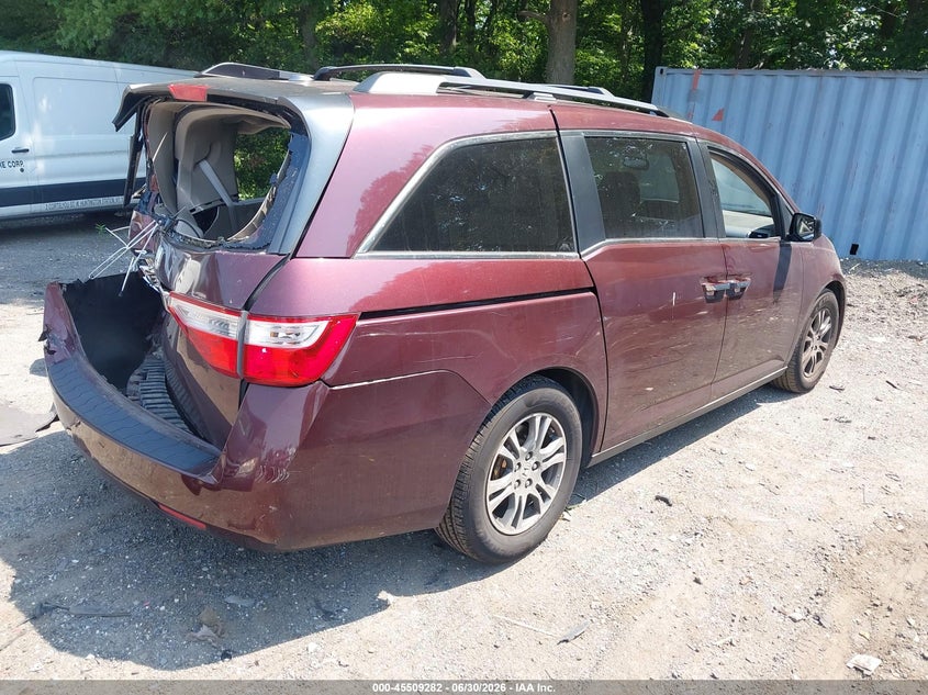 HONDA ODYSSEY 2013 VIN 5FNRL5H6XDB070374