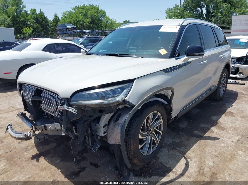 Vin: 5lm5j6xc7mgl07855, lot: 46007580, lincoln aviator standard 20212