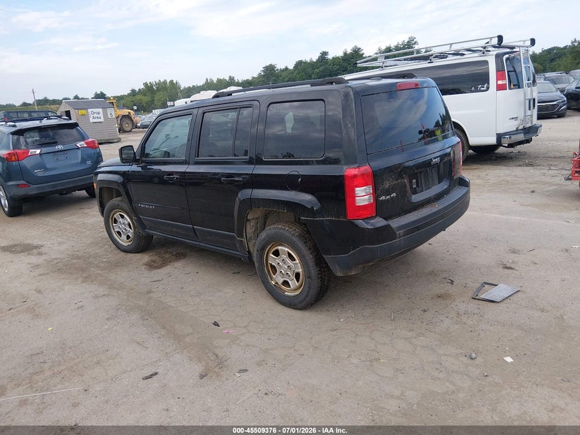 2016 JEEP PATRIOT auction photo 3