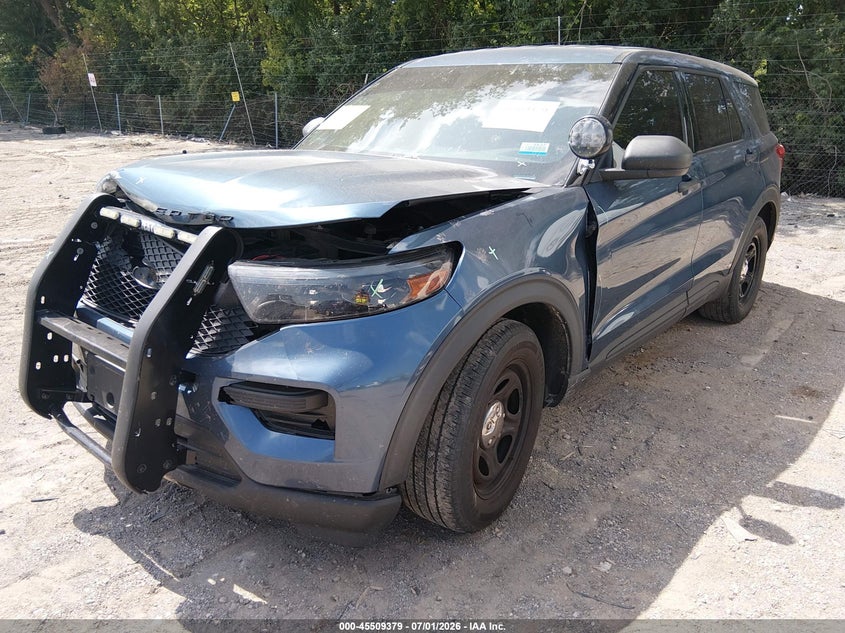 Vin: 1fm5k8ac1mna03047, lot: 46007595, ford police interceptor utility 20212