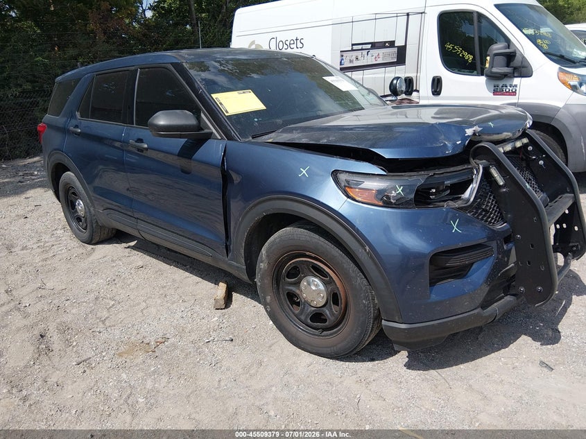 2021 FORD POLICE INTERCEPTOR UTILITY auction photo 1