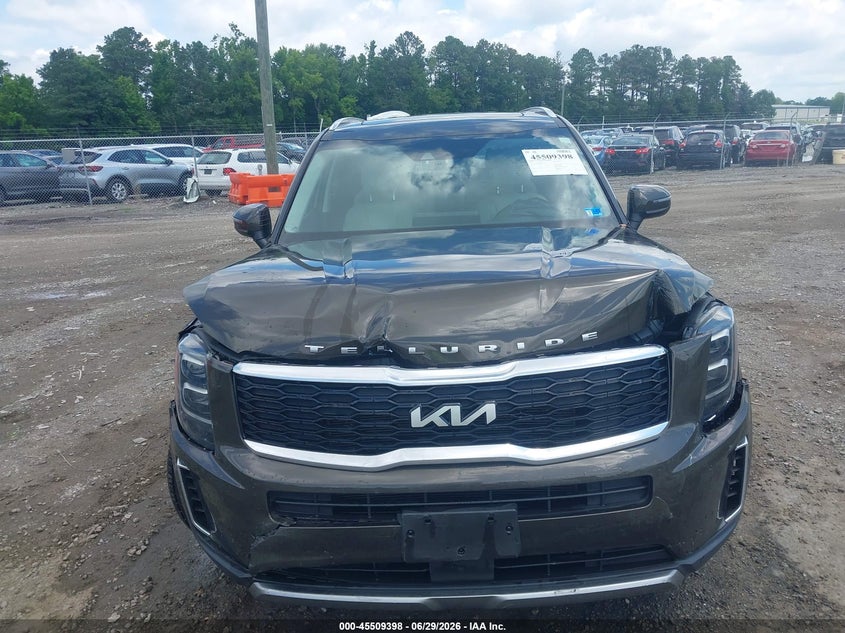 2022 Kia Telluride Ex VIN: 5XYP3DHC5NG231442 Lot: 45509398