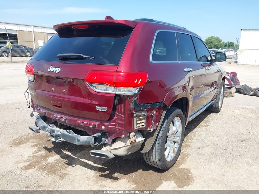 2016 JEEP GRAND CHEROKEE auction photo 4