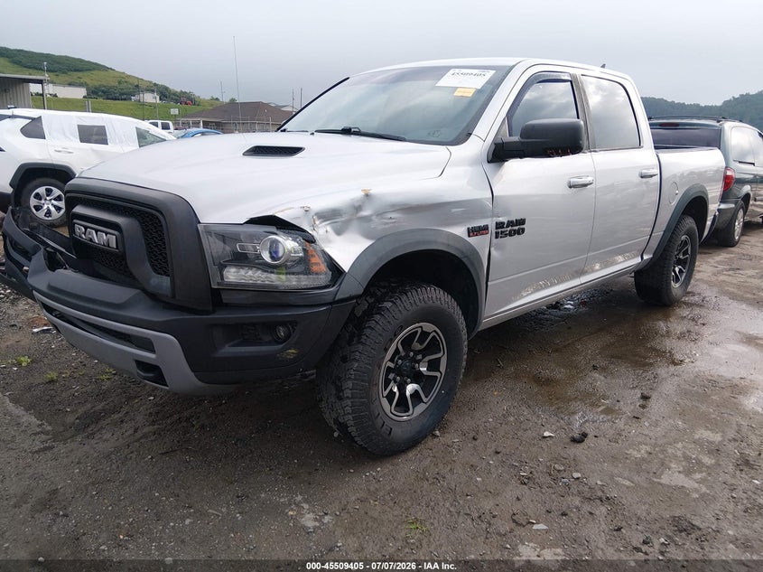Vin: 1c6rr7ytxgs407835, lot: 46007621, ram 1500 rebel 20162