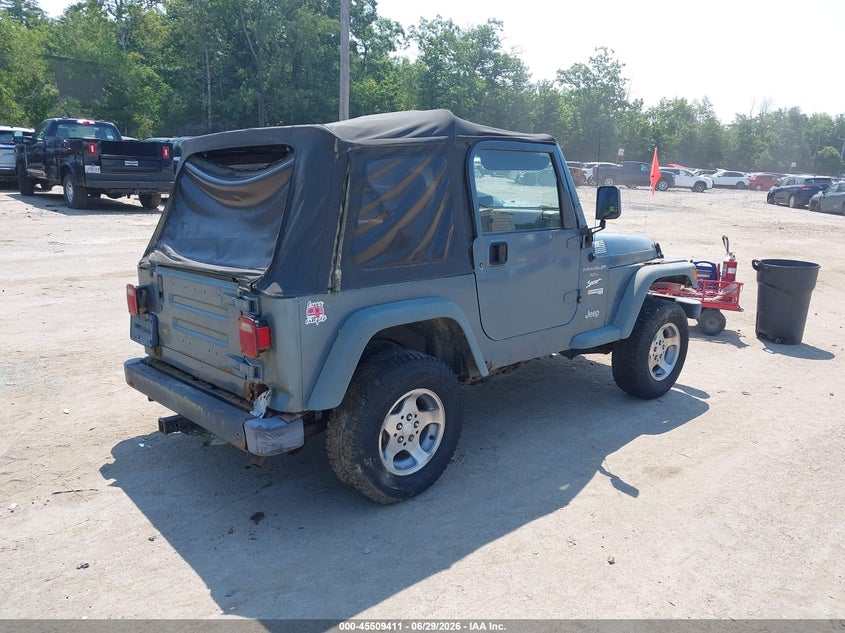 1998 JEEP WRANGLER auction photo 4