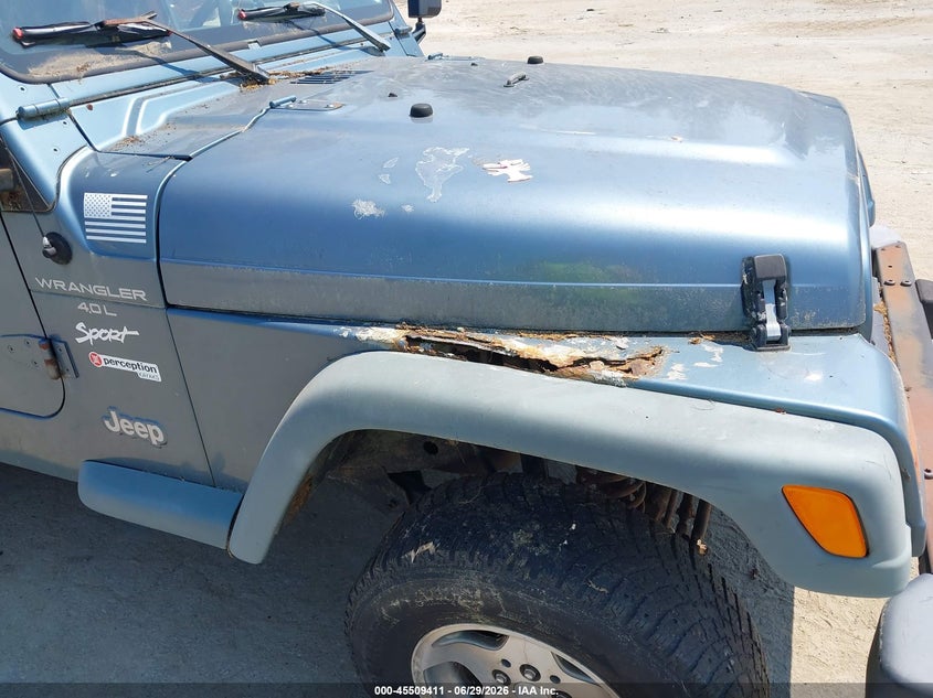1998 JEEP WRANGLER auction photo 6