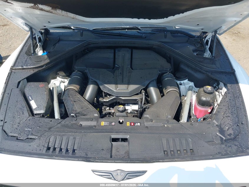 2026 Genesis Gv80 3.5T Prestige Black Awd VIN: KMUHCESC1TU307282 Lot: 45509417