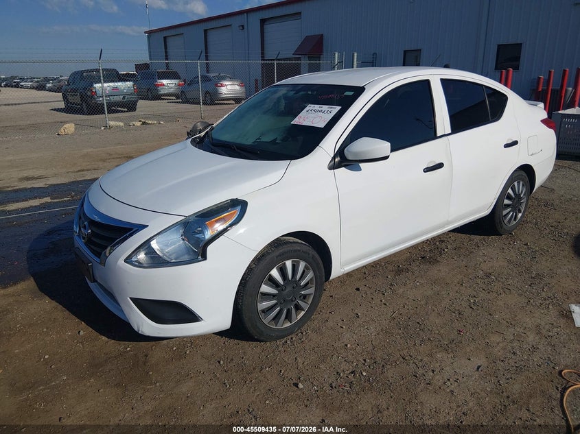 Vin: 3n1cn7ap3jl875034, lot: 46007651, nissan versa 1.6 s+ 20182